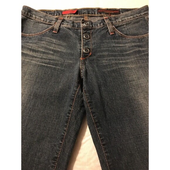 Adriano Goldschmied Women's Jeans Cupid Distressed Bootcut Vintage Size 28 X 32 - Picture 1 of 9